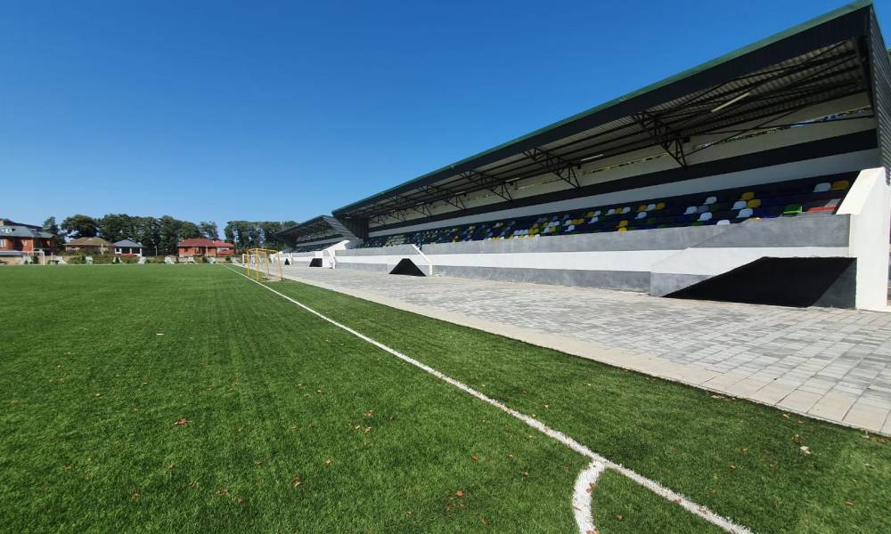 Stadium. Football. Outdoor sports activities