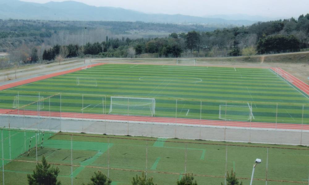Outdoor sport facilities.