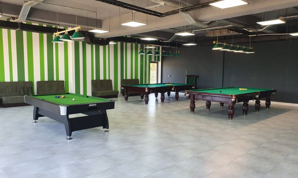 Billiard. Table sport activity. Indoor sports activities.