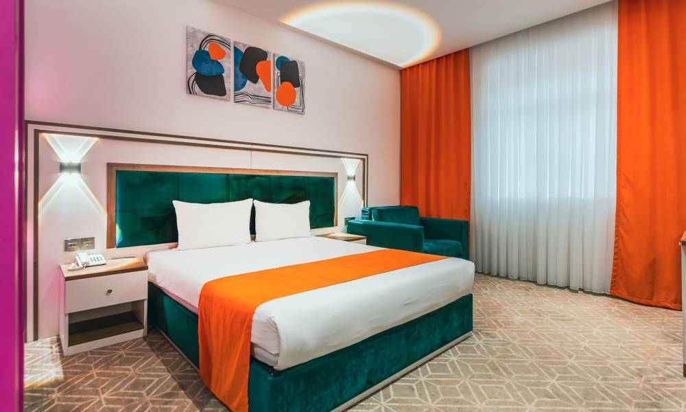 Experience pure bliss in our luxurious hotel rooms at Alba Hotel Spa. Unwind, relax, and enjoy a comfortable stay.