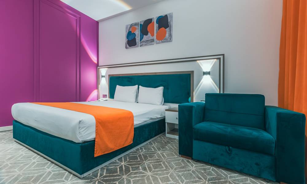 Experience ultimate relaxation in our stylish hotel rooms at Alba Hotel Spa. Book your luxurious escape today!