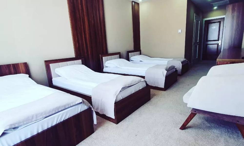 Quadruple room. Separate beds.