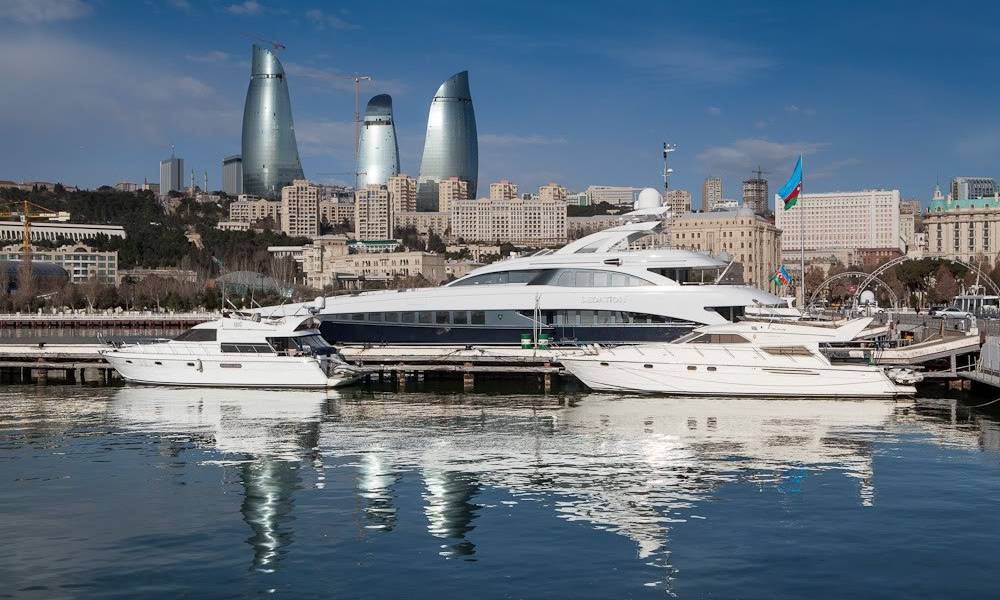 Путешествие на лодке мечты по Каспийскому морю - Баку